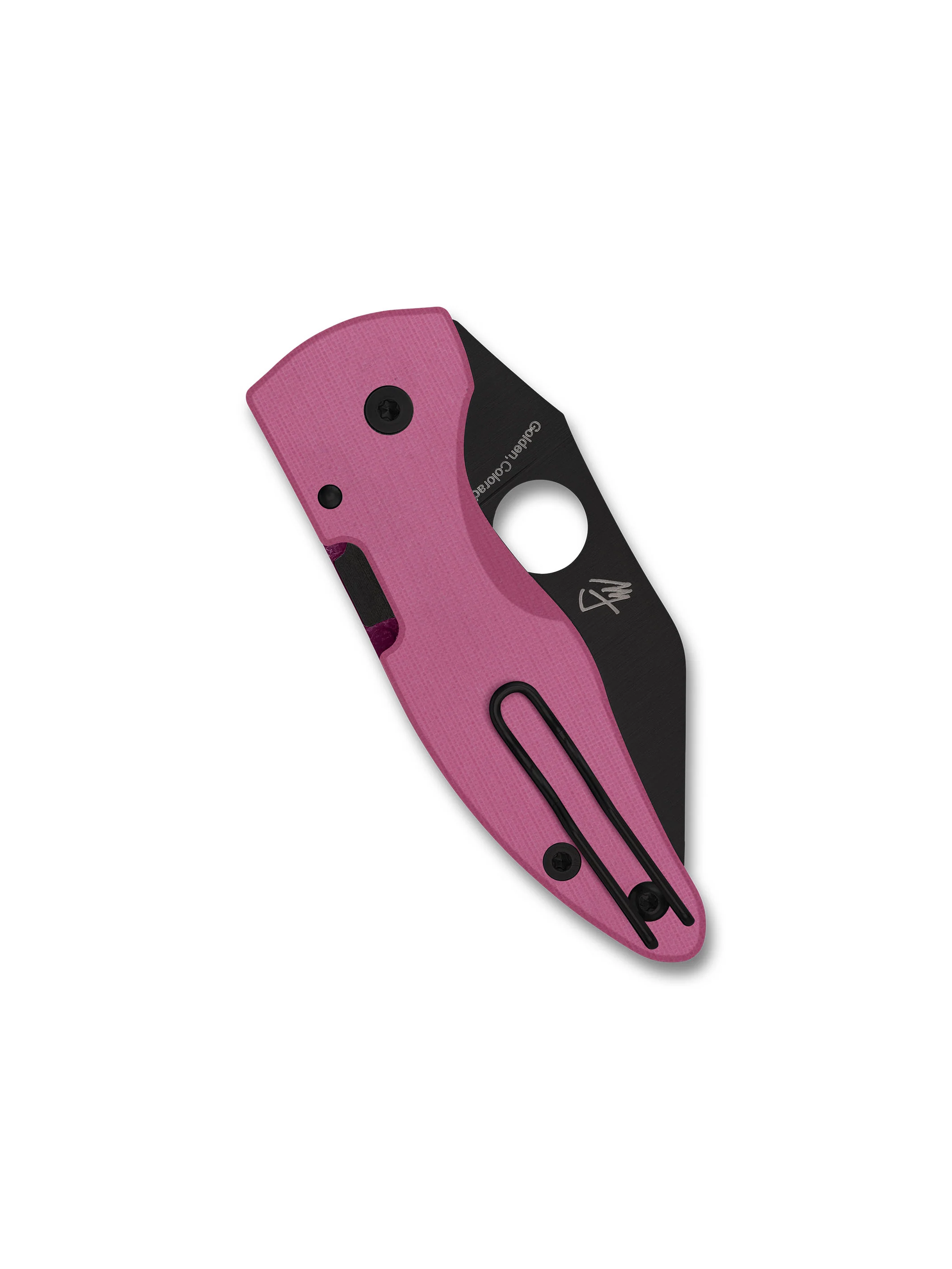 MicroJimbo™ Pink G-10 Black Blade Sprint Run® - Image 3