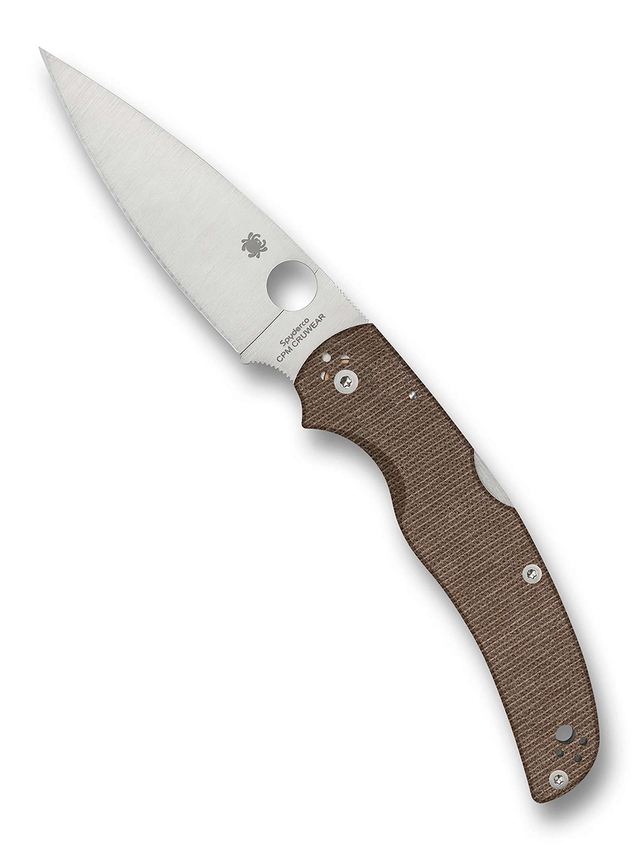Native Chief™ Brown Canvas Micarta® CPM® Cru-Wear® - Image 2