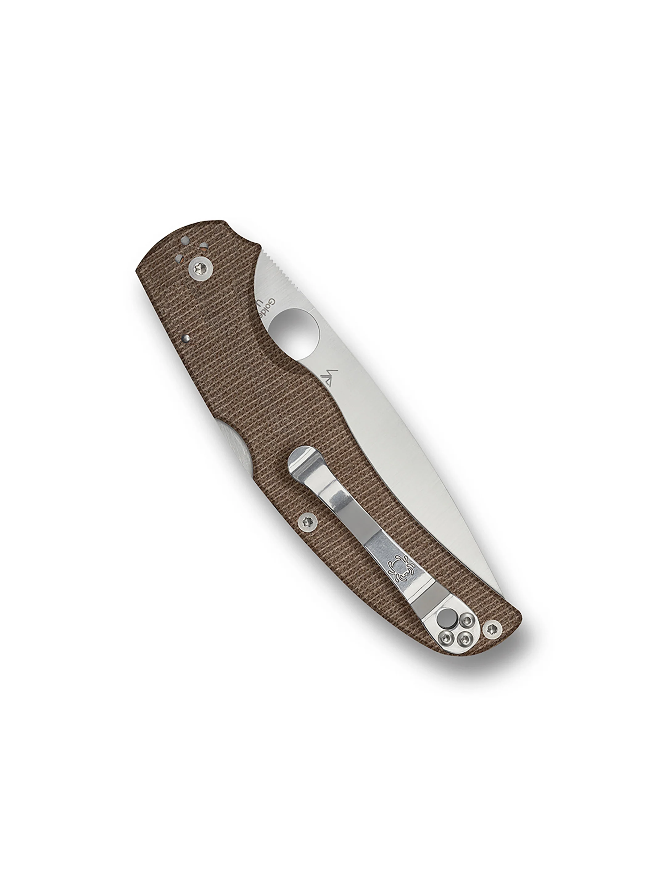 Native Chief™ Brown Canvas Micarta® CPM® Cru-Wear® - Image 3