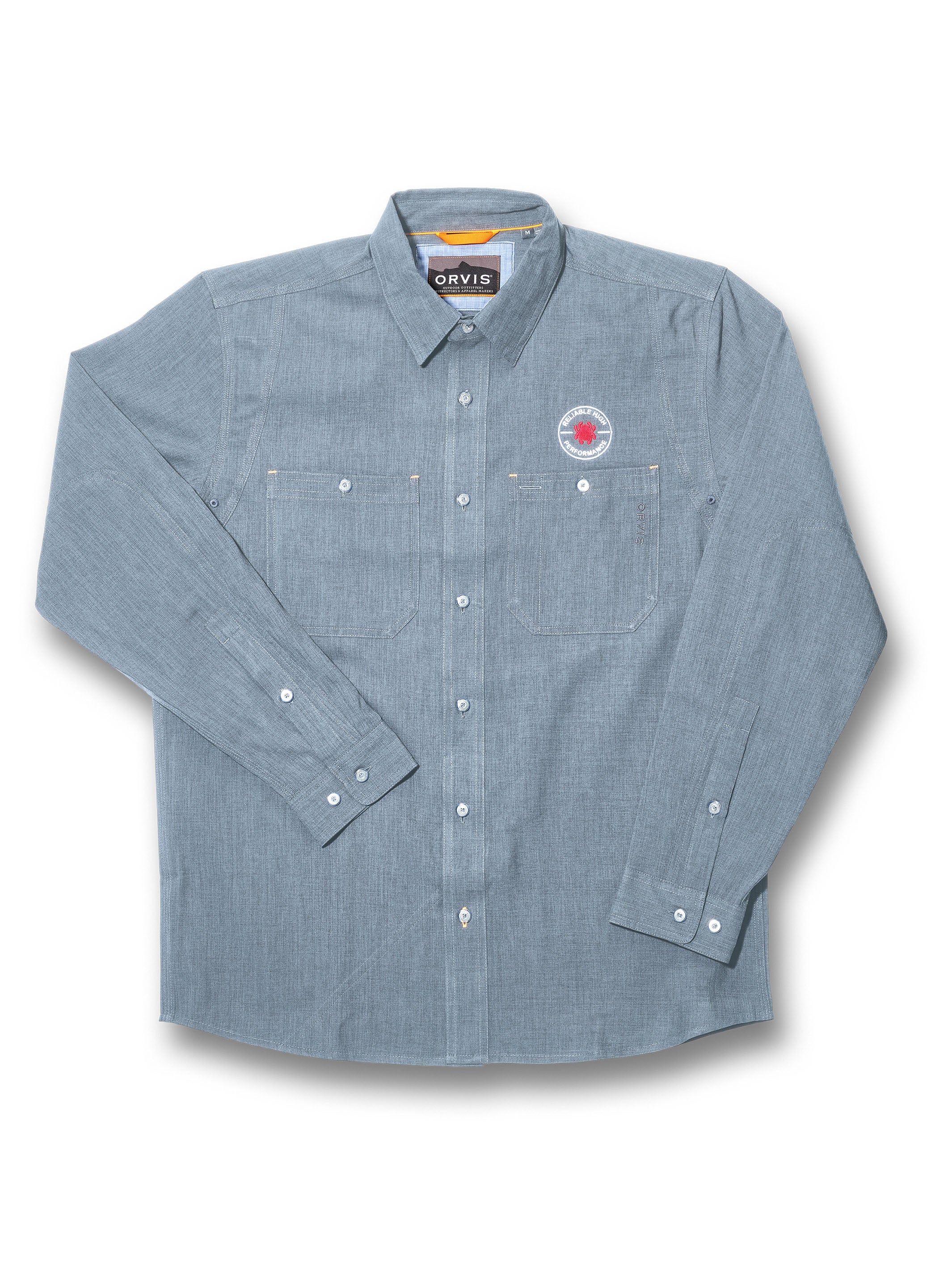 Orvis® Tech Men's Chambray Work Shirt - Image 12