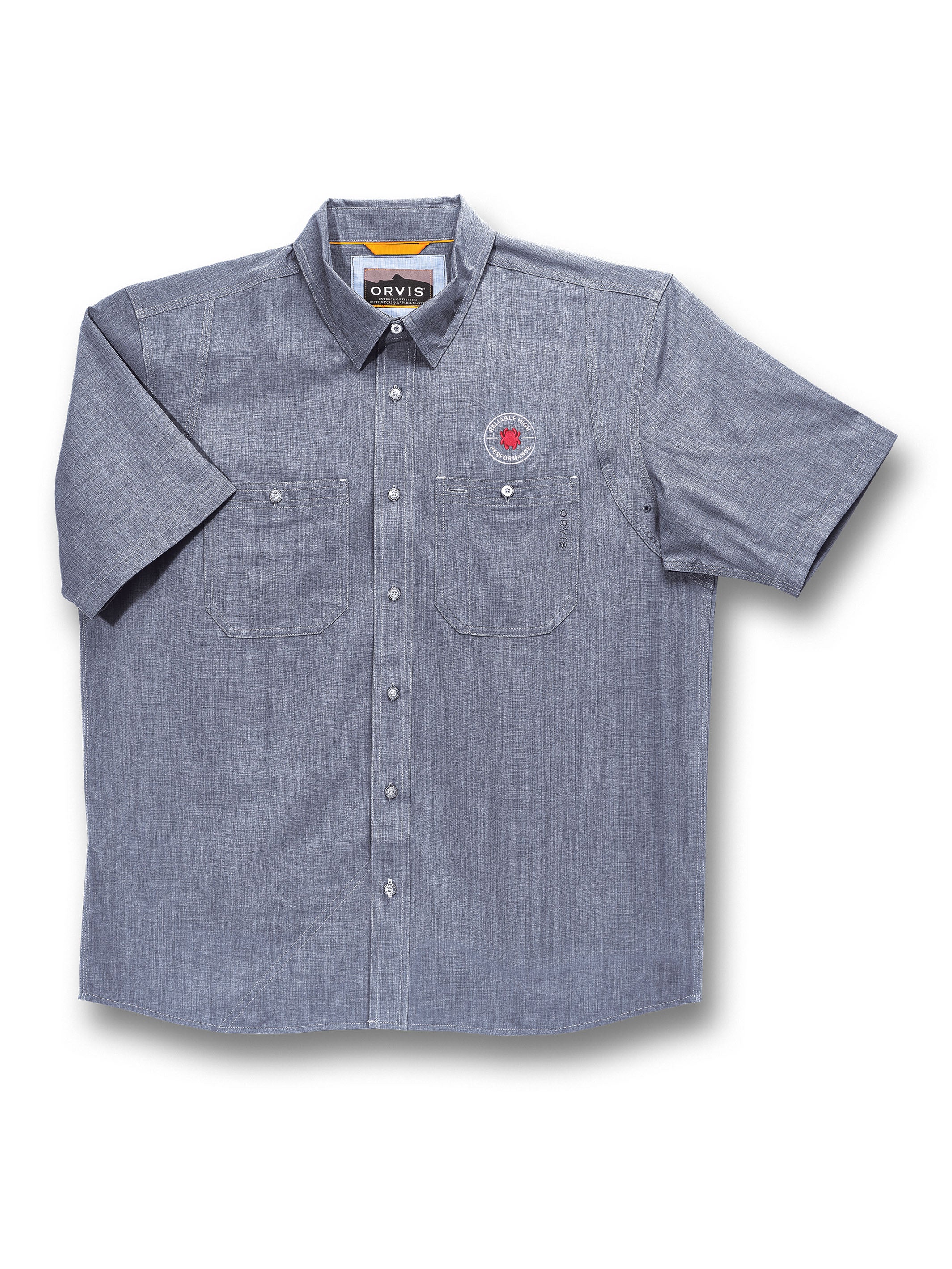 Orvis® Tech Men's Chambray Work Shirt - Image 3