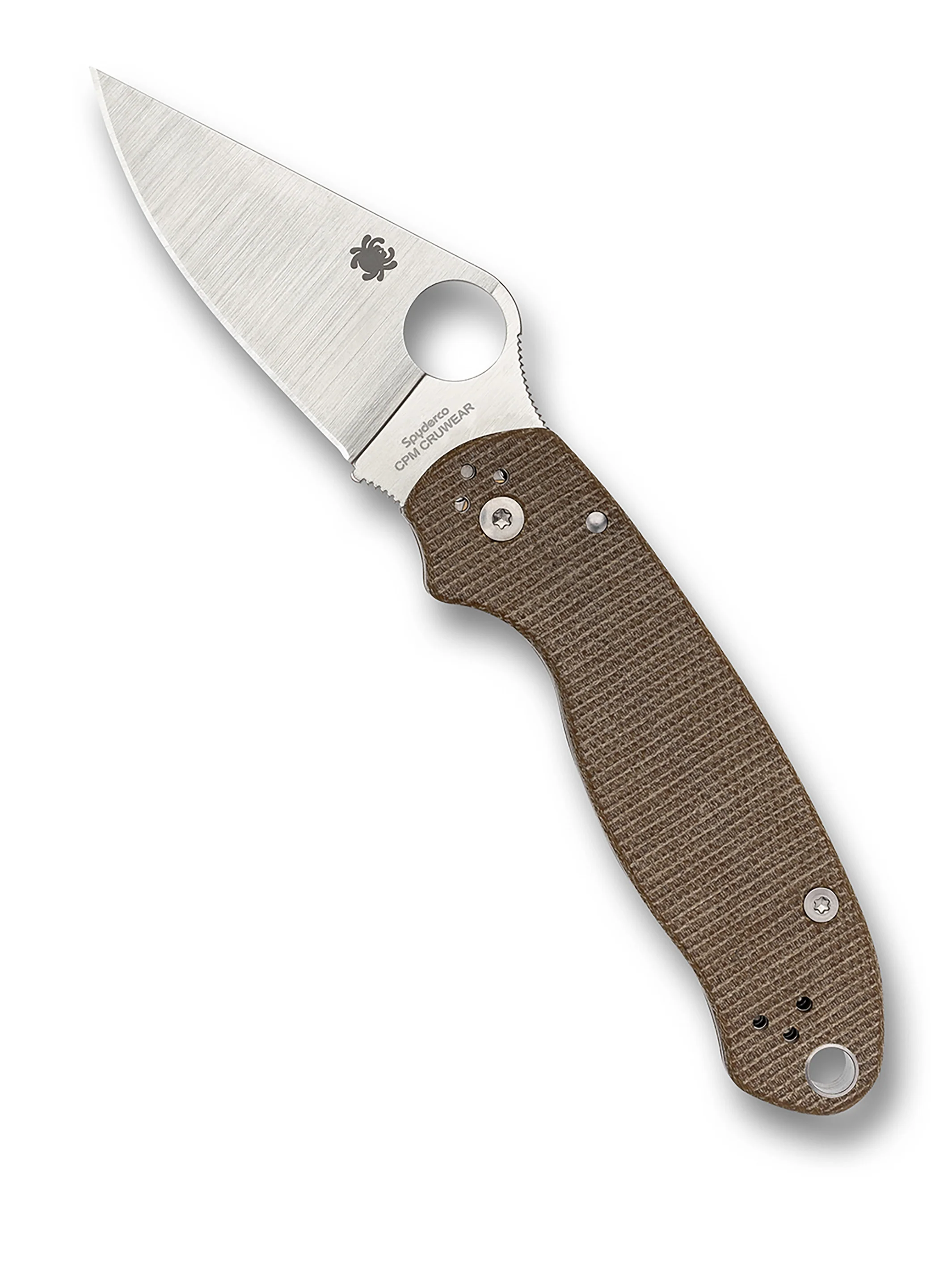 Para® 3 Brown Canvas Micarta® CPM® Cru-Wear® - Image 2