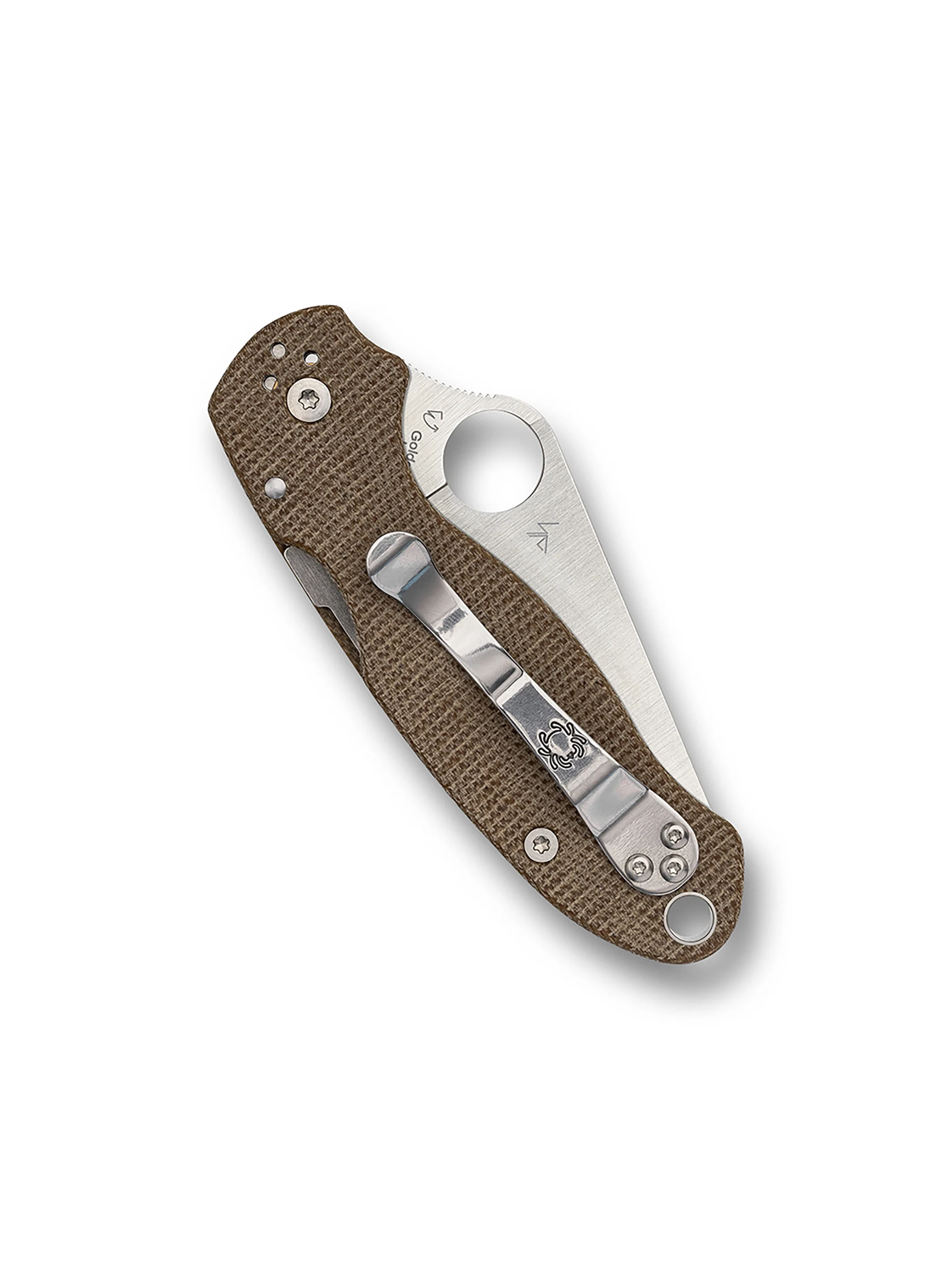 Para® 3 Brown Canvas Micarta® CPM® Cru-Wear® - Image 3