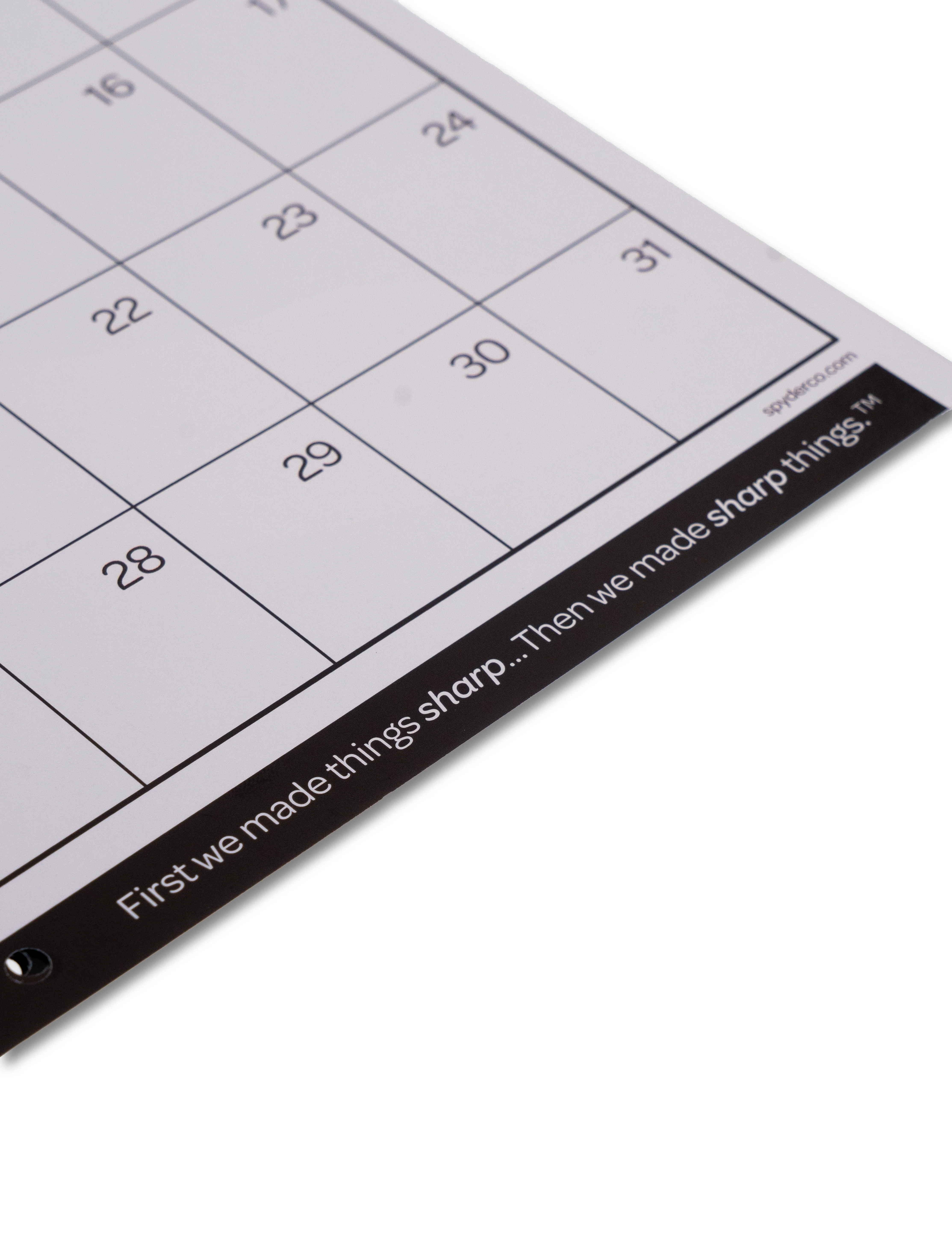 Spyderco Calendar 2026 - Image 3