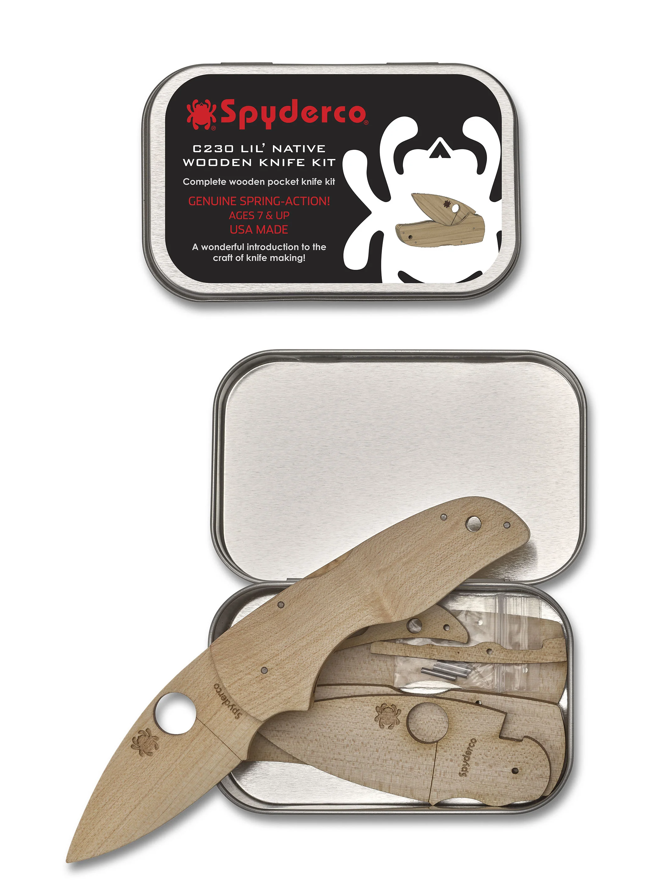 Spyderco Wooden Knife Kit - Image 3
