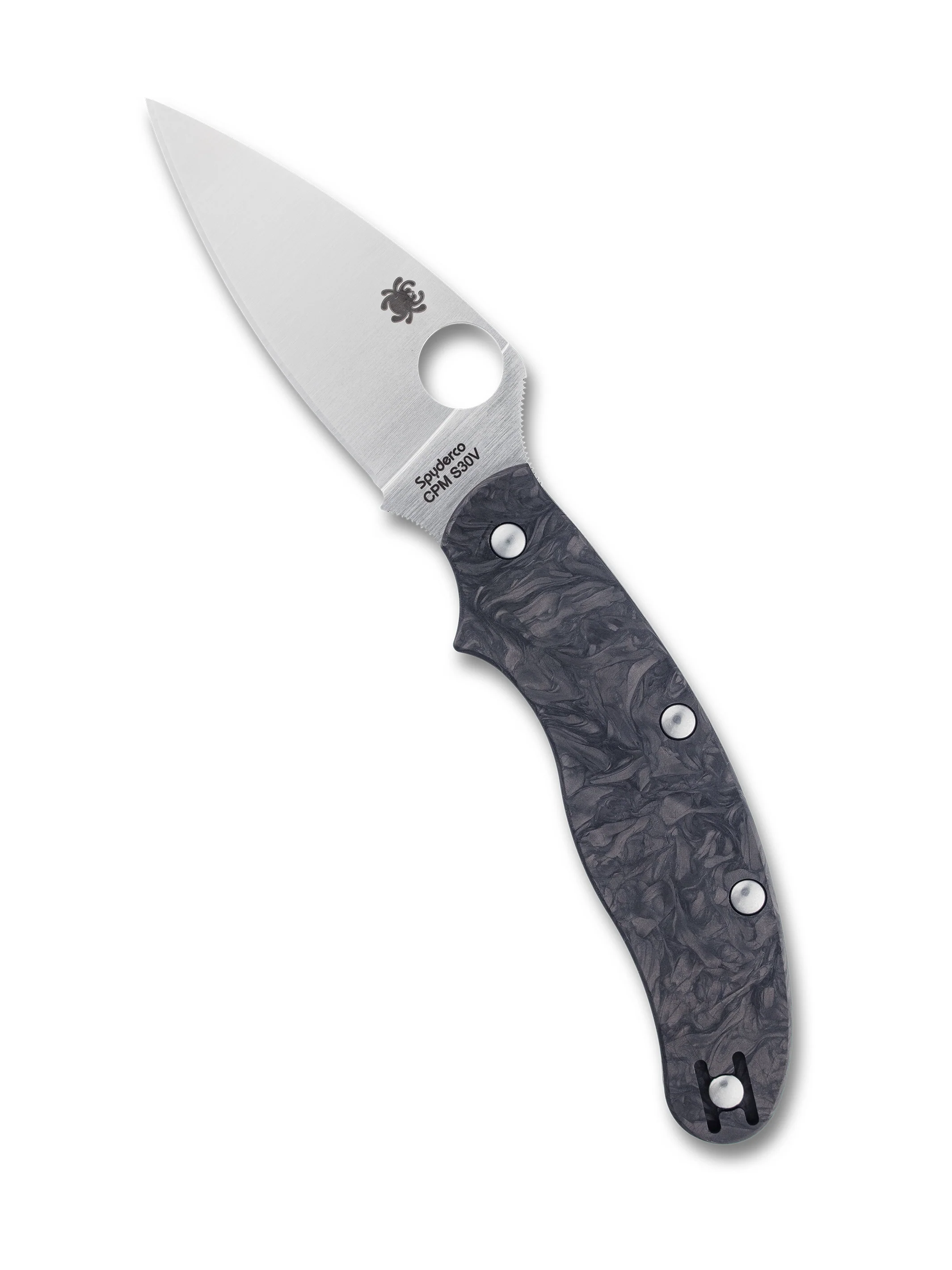 UK Penknife™ fatcarbon® Dark Matter Carbon Fiber CPM® S30V® - Image 2